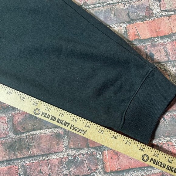 Nike Womens Jogger Pants Size L Black Fleece Pull On Drawstring Activewear - Picture 7 of 7